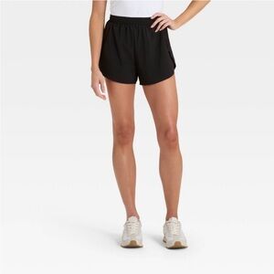All in Motion Women's 3” High Rise Athletic Shorts XS Black